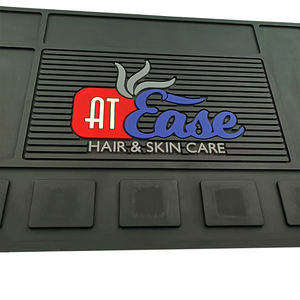 Non Slip Salon Barber Station Service <b>Mat</b> Custom Logo Waterproof Oil Proof Hair Styling Tool Storage Counter Protection Pad - Product Image 1