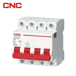 저렴한 공장 4 극 Mcb 32amp 회로 차단기 1p 2p 3p 4 p