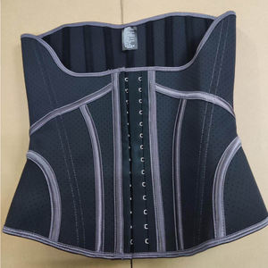 2026 Gaine amincissante <span class=keywords><strong>pour</strong></span> femme, contrôle du ventre, corset de maintien <span class=keywords><strong>pour</strong></span> l'entraînement, gaine sculptante post-partum avec fermeture éclair et crochets - Product Image 6