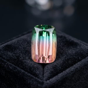 Tourmaline Pastèque Naturelle 13,55 CT Coupe Coussin Clair et Pur Gemme Lumineuse d'Afghanistan - Product Image 3