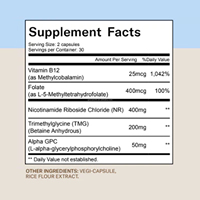 Capsules NAD Plus à Marque Blanche : Nicotinamide Riboside Liposomal, Resvératrol, Quercétine – Antioxydant de Haute Pureté pour le Soutien Immunitaire