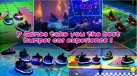 Aire de jeux intérieure, jeux interactifs, projecteurs, voitures tamponneuses, simulateur de course, grandes machines de divertissement