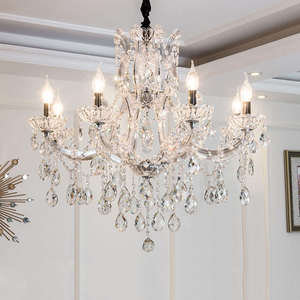 european style Maria Theresa Chandelier crystal <b>wall</b> <b>lamp</b> wedding crystal chandeliers for hall - Product Image 4