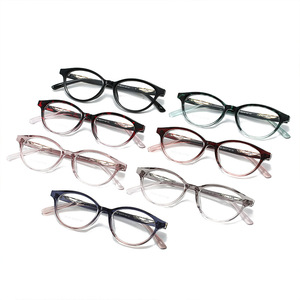 Oval Full Rim <b>Eyeglasses</b> <b>Frames</b> Lightweight Women's Fashion 6036 - Product Image 5