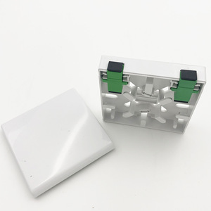 Boîtier de panneau mural/de bureau pour adaptateur SC de type 86, boîtier de connexion <span class=keywords><strong>fibre</strong></span> <span class=keywords><strong>optique</strong></span>, boîtier de protection pour FTTH - Product Image 2