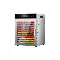 Déshydrateur de fruits et légumes, 20 plateaux, déshydrateur alimentaire commercial, déshydrateur de champignons