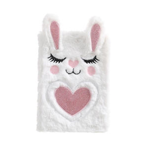 Écriture <span class=keywords><strong>Dessin</strong></span> Journal Journal Bloc-Notes A5 Mignon Doux Animal <span class=keywords><strong>Chat</strong></span> Renard Lapin <span class=keywords><strong>Visage</strong></span> En Peluche Cahier avec Animal - Product Image 6