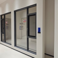 Fenêtre à battant en PVC Deioux pour la rénovation de maison, fenêtre inclinable à économie d'énergie