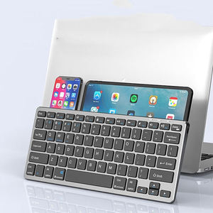 OEM logo Office Multimedia German Bluetooth Wireless Ergonomic SCISSOR US Layout Keyboard for Smartphone <b>Tablet</b> <b>PC</b> - Product Image 4