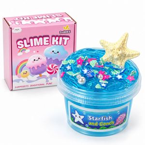 TOYSRUNNER ชุดของเล่น DIY สไลม์นุ่มนิ่มน่ารัก สีสันสดใส ปลอดสารพิษ เป็นมิตรกับสิ่งแวดล้อม สำหรับเด็ก  ผลิตจากโรงงานโดยตรง - Product Image 1