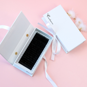 Jet Black Matte Individual <strong>Eyelash</strong> <strong>Extension</strong> Supplies Dark Matte Lash Trays Volume Velvet Cashmere Lash <strong>Extension</strong> Trays - Product Image 4