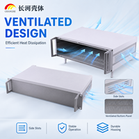Boîtier électronique en aluminium sur mesure pour instruments industriels, systèmes de contrôle, modules d'alimentation, dispositifs de test, OEM ODM