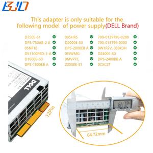 อะแดปเตอร์บอร์ดแปลงพอร์ตเชื่อมต่อ 17 * 12V PCI-E 6Pin สำหรับพาวเวอร์ซัพพลายเซิร์ฟเวอร์ DELL ขนาด 750W 1100W 1600W 2000W 2400W - Product Image 5