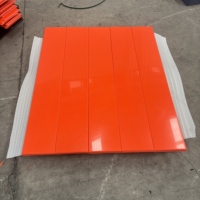 Plaque en polyéthylène haute densité (HDPE) PE300, résistante à l'usure et aux chocs, directement de l'usine