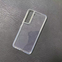 Coque de téléphone transparente en TPU pour Samsung S22 Ultra S21 Plus S20, coque transparente souple