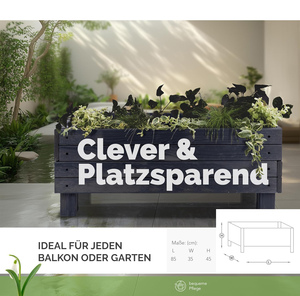 Jardinière d'extérieur Protection contre les parasites Grand pot de plantes d'extérieur - Product Image 2