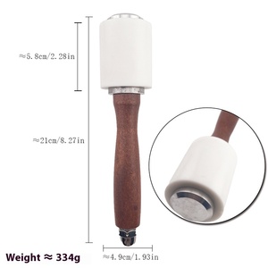Martillo Industrial <span class=keywords><strong>de</strong></span> Latón y Acero al Carbono con Cabeza <span class=keywords><strong>de</strong></span> Nylon para Trabajos en Cuero y Carpintería, Maza <span class=keywords><strong>de</strong></span> Material <span class=keywords><strong>de</strong></span> Goma - Product Image 3