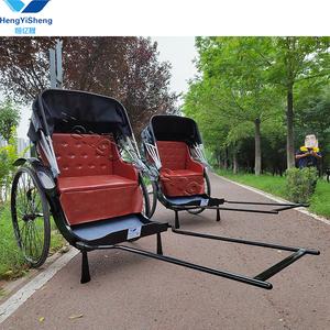 Rickshaws de 2 ruedas negros de alta calidad a la venta Transporte especial de pasajeros con 2 asientos Rickshaw Taxis - Product Image 1