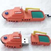 Flashdisk USB Kontainer Pengiriman Kustom, Flashdisk USB Kapal, Flashdisk Memori Pengiriman Kapal yang Dapat Disesuaikan