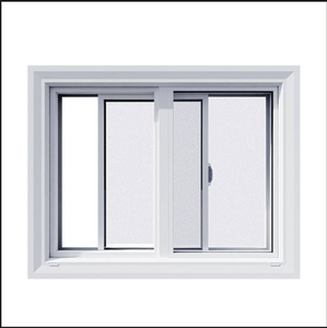 <span class=keywords><strong>Ventanas</strong></span> Corredizas Modernas de PVC Blanco, Horizontales, Doble Vidrio, con Mosquitera Integrada, <span class=keywords><strong>para</strong></span> Apartamentos Residenciales - Product Image 3