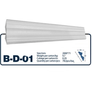 Nội thất tự dính dòng trang trí Trọng lượng nhẹ cornice EPS đúc/khuôn Trần không thấm nước - Product Image 6