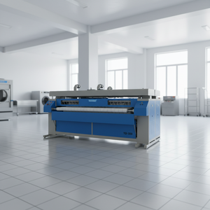 Machine à repasser industrielle automatique à gaz en acier inoxydable pour draps de lit, vente en gros <span class=keywords><strong>d</strong></span>'usine - Product Image 3