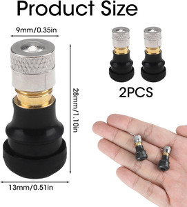 Valves de pneu pour véhicules électriques et vélos d'équilibre <span class=keywords><strong>Xiaomi</strong></span> - Product Image 2