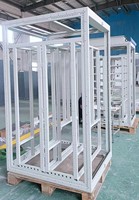 Separador de Placas Planas de Acero al Carbono Personalizado Directo de Fábrica LeapX, Fabricación de Chapa Metálica con Punzonado, Doblado y Soldadura NC, con Acabado Sandblasted