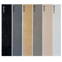 Panneaux de bardage métalliques professionnels en sable coloré naturel de fabrication chinoise, revêtement texturé en sable pour l'extérieur