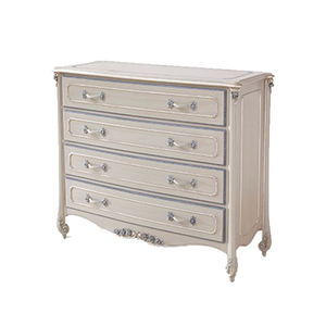 Mobilier de chambre classique: commode à 4 tiroirs - Product Image 1