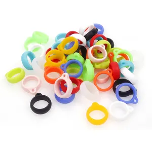 Vente en gros Joint torique en silicone 13mm Anneau en silicone pour accessoires de lanière Support de suspension