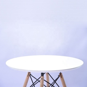 Muebles de <span class=keywords><strong>Cocina</strong></span>, <span class=keywords><strong>Mesa</strong></span> <span class=keywords><strong>Redonda</strong></span> <span class=keywords><strong>Pequeña</strong></span> Moderna de Madera MDF <span class=keywords><strong>para</strong></span> Cafetería, Restaurante, Comedor, Hogar y <span class=keywords><strong>Cocina</strong></span> - Product Image 5