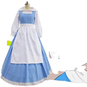 Nuovo stile adulti di Halloween o festa blu abito da principessa costumi Cosplay per le donne