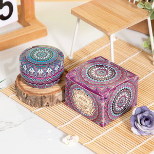 Vela de aceite esencial de pétalos de lavanda, venta al por mayor transfronteriza, purifica el aire del hogar, regalo de cumpleaños hecho a mano, estilo popular. - Product Image 6