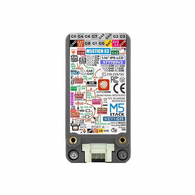 Official M5Stack StickS3 ESP32-S3 High-performance Compact IoT Development Kit for Industrial Automation Smart Home Applications