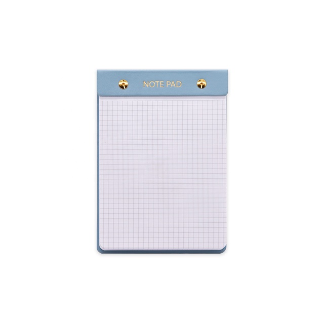 Stationery Customized PU Leather Notepad Memo Pad for Home Work School