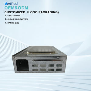 Piège à rats et à souris mécanique en métal, boîte de contrôle des rongeurs à capture multiple, appât vivant pour rats - Product Image 2