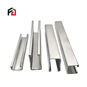 Chất lượng cao pre-mạ kẽm <span class=keywords><strong>C</strong></span> kênh unistrut mạnh mẽ strut với uốn hàn <span class=keywords><strong>c</strong></span>ắt dịch vụ - Product Image 6