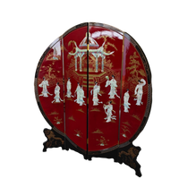 Paravent artisanal de style oriental vintage pour la décoration intérieure haut de gamme