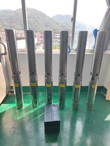 משאבת מים טבולה קומפקטית ודקה מפלדת אל-חלד 1HP 4FLD <span class=keywords><strong>DC</strong></span> סולארית לבאר עמוקה, כניסת מתח PV רחבה, נשלטת MPPT, לשימוש ביתי - Product Image 6