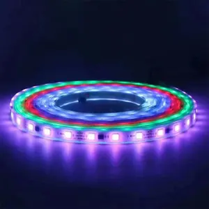 Digital Pixel Addressable WS2811 2811 SMD 5050 Led Hard Strip 12V 10mm 24V 16703 30Leds 60Leds Dream Color Led Bar Lights