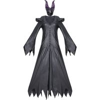 Costumes de déguisement de Maléfique pour adultes, nouvelle collection Halloween, très demandés, avec coiffe à cornes