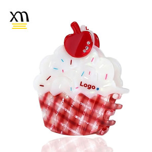 Pinzas <span class=keywords><strong>para</strong></span> el Cabello Pretty Cupckae, Pinzas de Celulosa de Alta Calidad con Diseño Único y Estético <span class=keywords><strong>para</strong></span> Niñas, Ideales <span class=keywords><strong>para</strong></span> Cabello Fino - Product Image 3