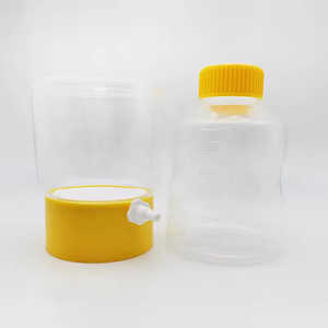 Filtre jetable en PVDF pour laboratoire 500 ml 1000 ml 0,22 µm 0,45 µm Système de filtration sous vide pour bouteille - Product Image 3