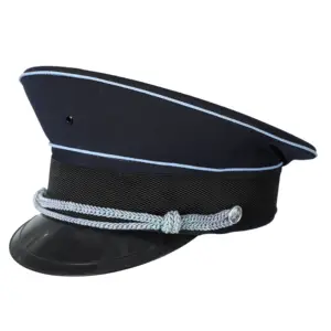 JinTeng Factory, venta al por mayor de alta calidad, soporte de personalización, gorra de pico de seguridad usada Personal para conductores de guardias