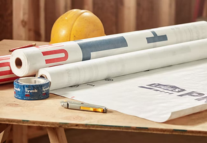 Op maat gemaakte 2 <span class=keywords><strong>3</strong></span> 4 inch geperforeerde Tyvek kleefband voor epoxyhars, beschermend materiaal, boek, minirol - Product Image 5