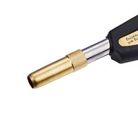 UWELD Torche manuelle à gaz propane Mapp réglable à flamme tourbillonnante Gaz Mapp propane air carburant CVC soudage Turbo