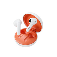Headphone Bluetooth Stereo Nirkabel Terlaris dengan Desain Serasi Warna, Headphone Nirkabel Dua Earpiece