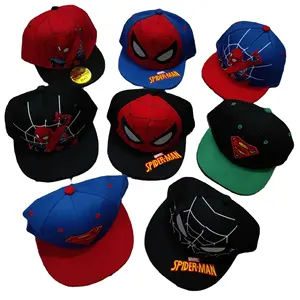 Casquette de Baseball Spider-Man Captain américain pour enfant, casquette de dessin animé, à la mode, pour petit garçon et fille, nouvelle collection