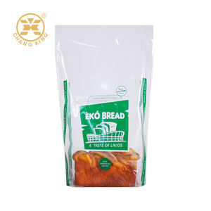 Bolsa de Embalaje para Sándwiches, <span class=keywords><strong>Pan</strong></span> <span class=keywords><strong>Tostado</strong></span> y <span class=keywords><strong>Pan</strong></span> Pita con Logotipo Personalizado, Bolsa de Plástico Transparente Reutilizable OPP con Sellado Térmico a Prueba de Olores - Product Image 2